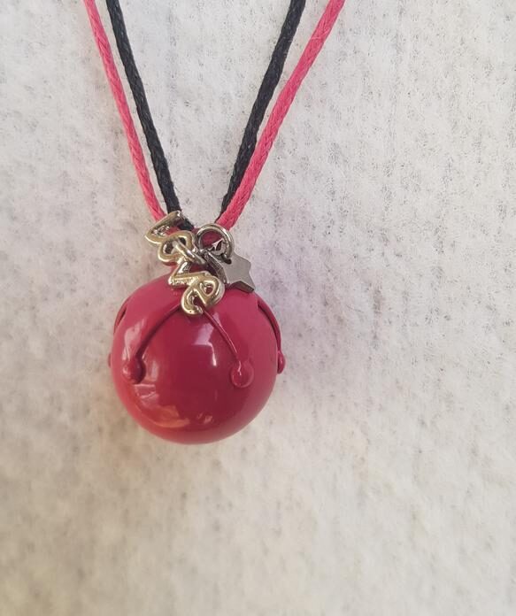 Bola de grossesse - perle d'harmonie rose "Love"