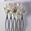 20200615_183905 Peigne mariage - strass et perles blanches diverses tailles