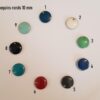 Couleur au choix sequins ronds 10 mm