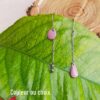Boucles d'oreilles inox personnalisables fait main - ASYMETRIQUES chaîne et sequins ronds et gouttes. Calino crea Boucles d'oreilles inox personnalisables fait main - ASYMETRIQUES chaîne et sequins ronds et gouttes. Calino crea