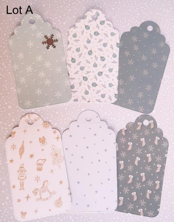 Carnet de "bons pour" à gratter - Noël bleu. Calino Créa