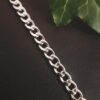 Collier homme inox personnalisé - maille au choix