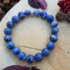 Bracelet homme pierre naturelle - sodalite Bracelet homme perles naturelles 10 mm - Sodalite